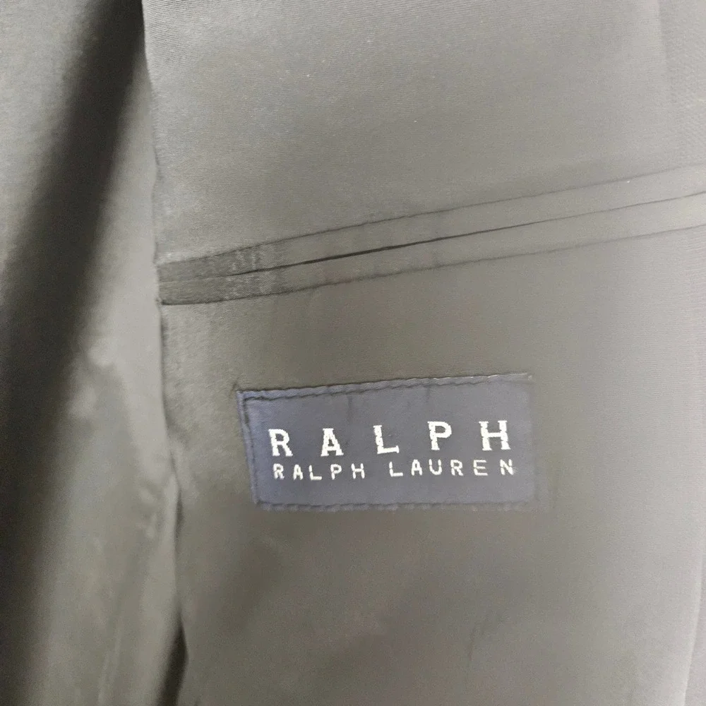 Ralph‎ Ralph Lauren Mens Black 2 Button Blazer Sport Coat Canada Made Dillard's